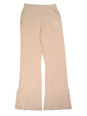 ALO Yoga Salana Wide Leg Pants in Macadamia